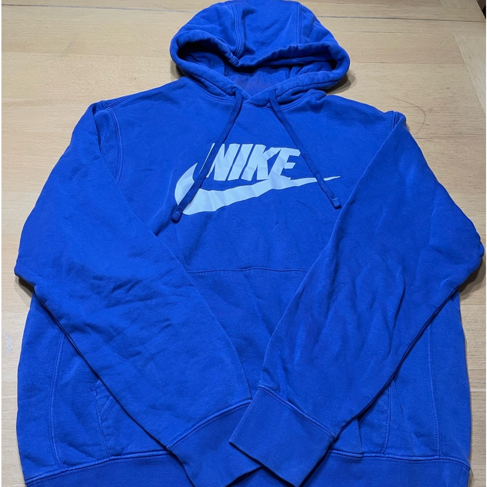 Blue Nike hoodie